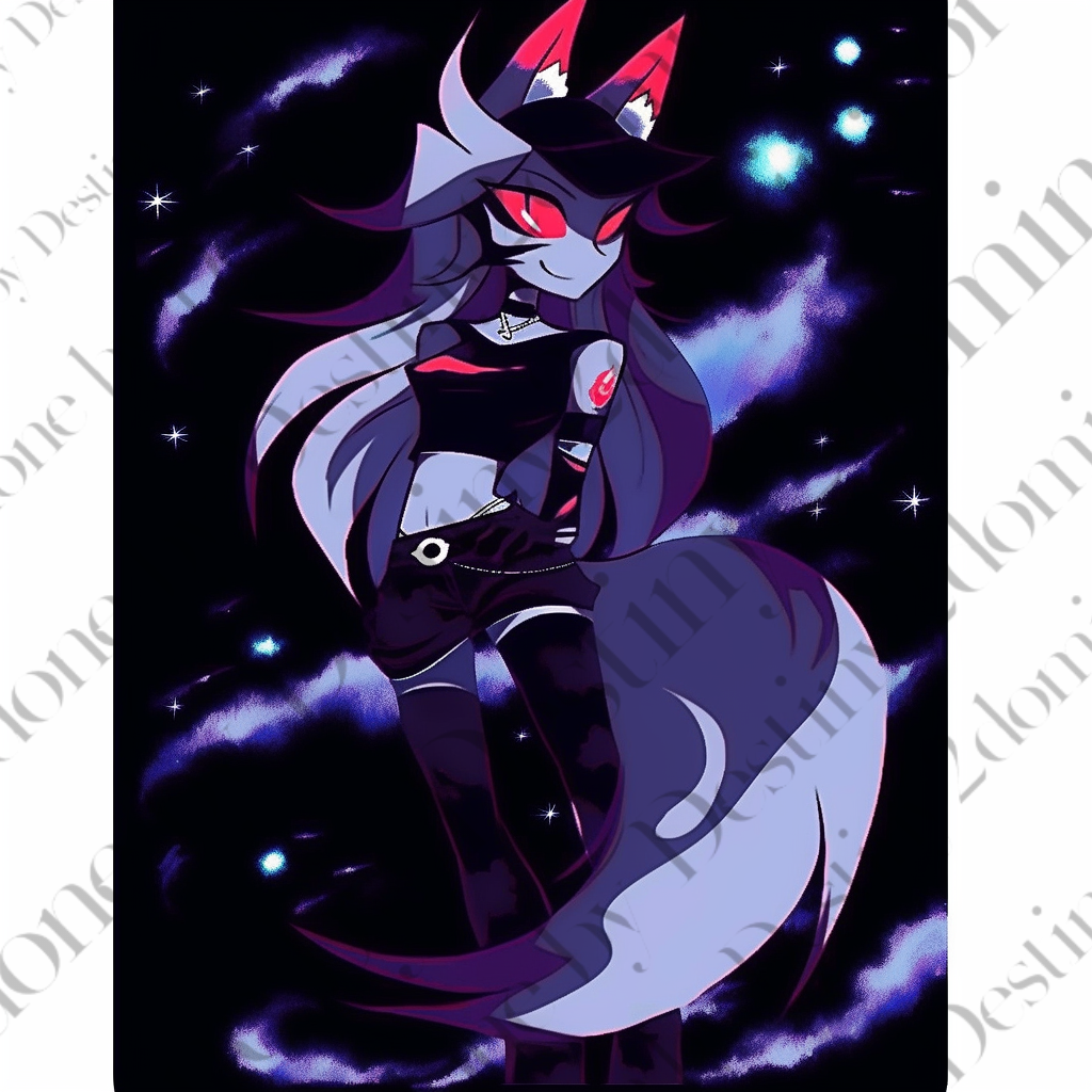 Vortex Hh Hazbin Hotel themed adopt-Hellhound by Destiny2Dominator on DeviantArt