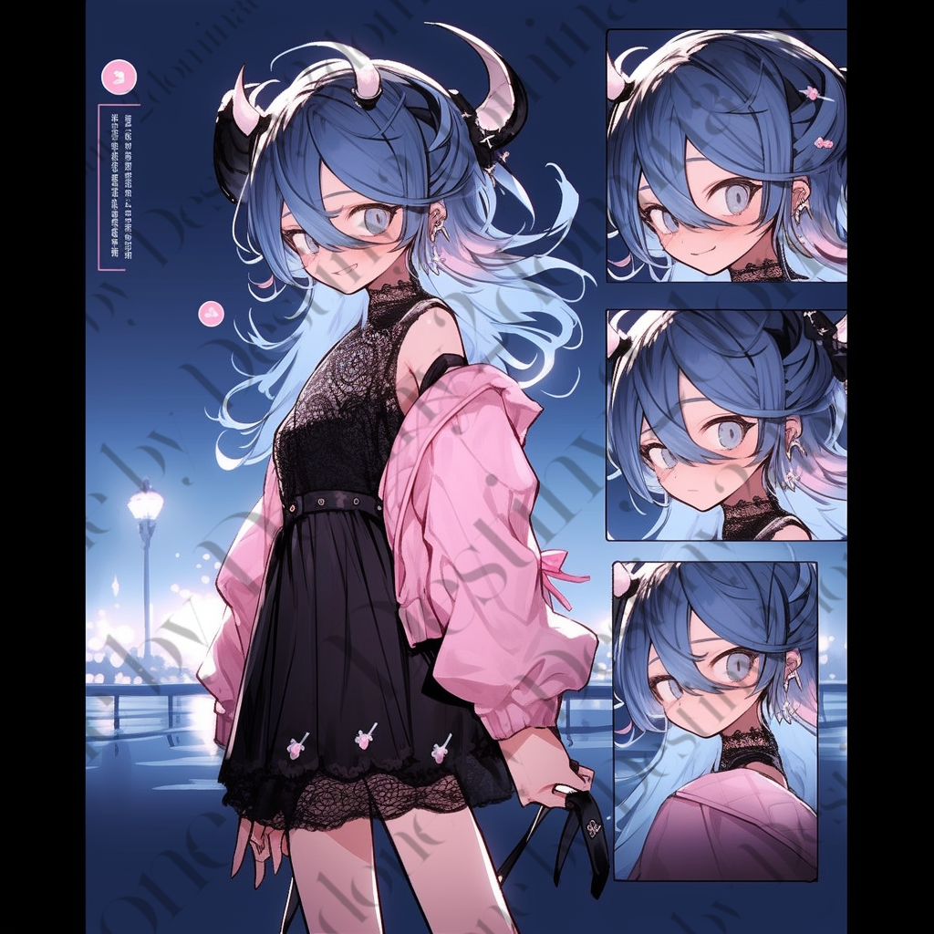 Demon Girl (Mega Anime Avatar Creator) by ForeverLoved79 on DeviantArt