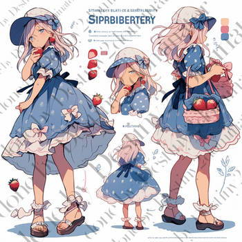 Strawberry Shortcake Adopt-Blueberry