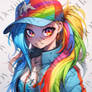 Rainbow Dash inspired adopt