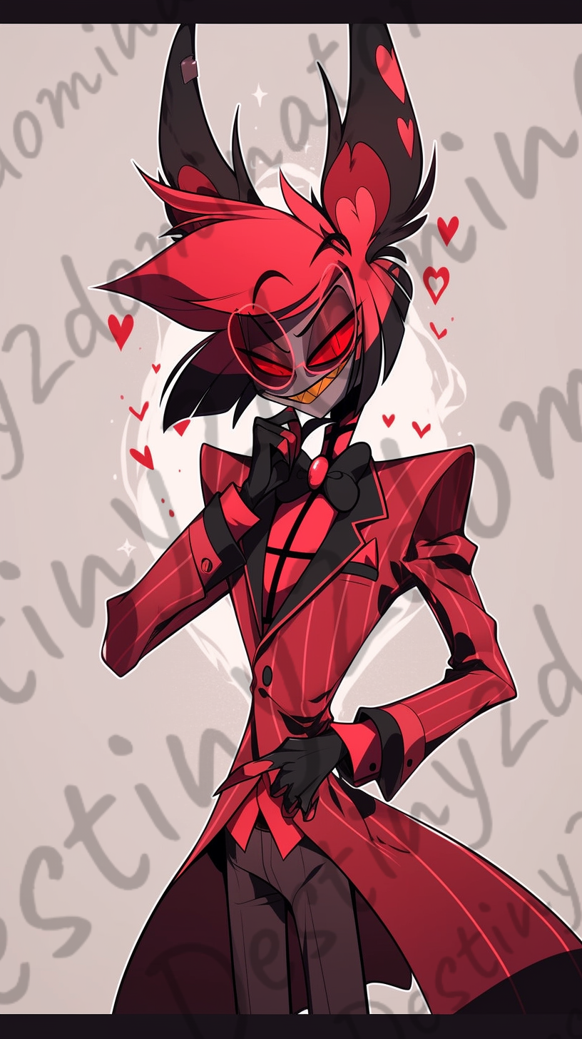 Alaster Hazbin Hotel themed adopt-Alaster by Destiny2Dominator on DeviantArt