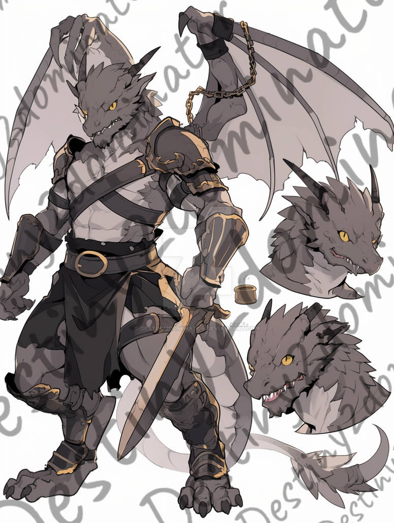 Dungeons and Dragon's Adopt- Gargoyle by Destiny2Dominator on DeviantArt