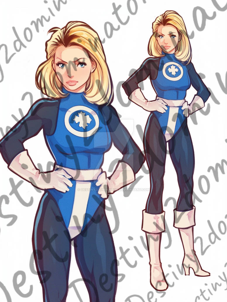 Marvel Comics Superhero Adopts- Invisible Woman by Destiny2Dominator on ...