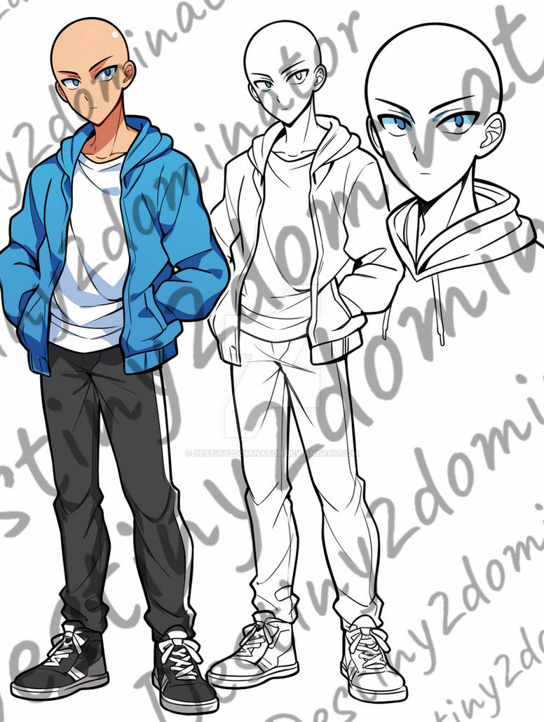 ONE PUNCH MAN Adopt by Destiny2Dominator on DeviantArt