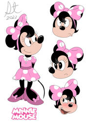 Minnie Mouse sketches