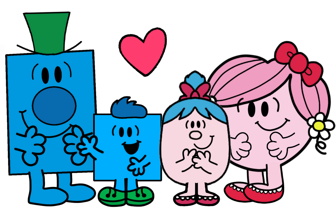 Mr Grumpy X Miss Hug Family by EleniPokamon on DeviantArt