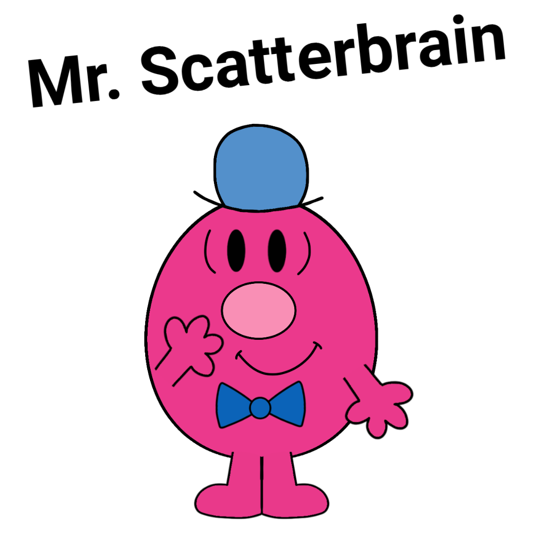 Mr. Scatterbrain (1995) by EleniPokamon on DeviantArt