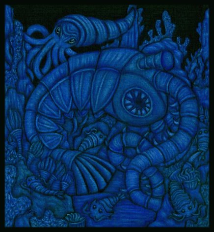 The Death of Trilobites by tekelili