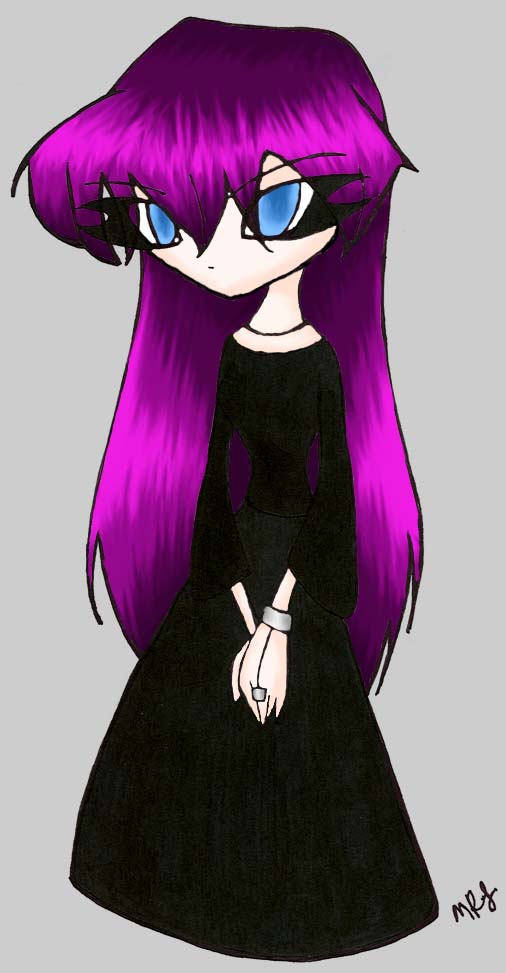 Creepy Goth Girl