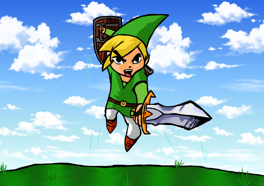Link- Wind Waker by JavieruMoinMoin on DeviantArt