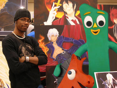 Me, Gumby and Pokey at CNAnime