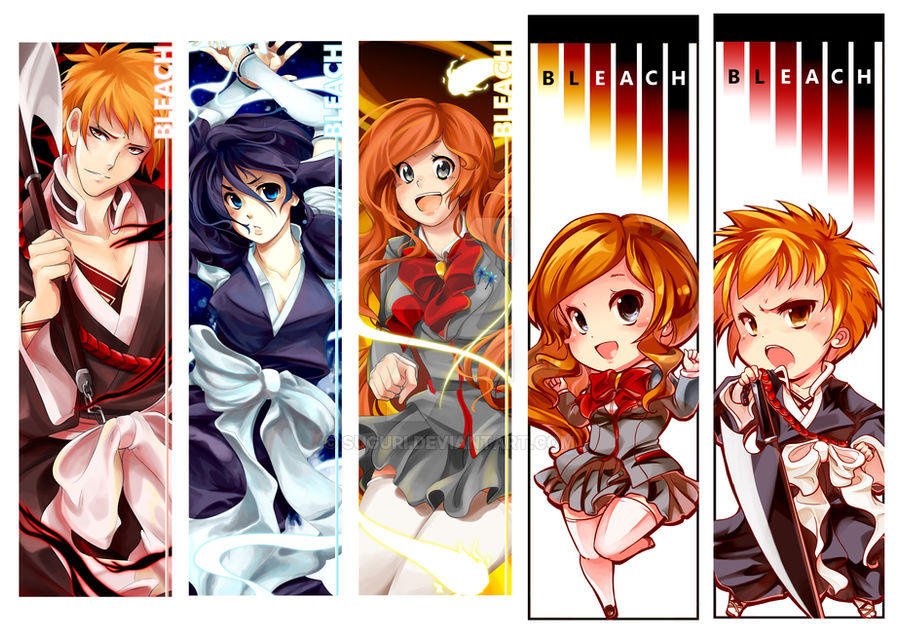 Bleach Bookmarks By Suguri On DeviantArt bleach-bookmarks-by-suguri-on-deviantart