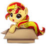 Sunset Shimmer in a Box