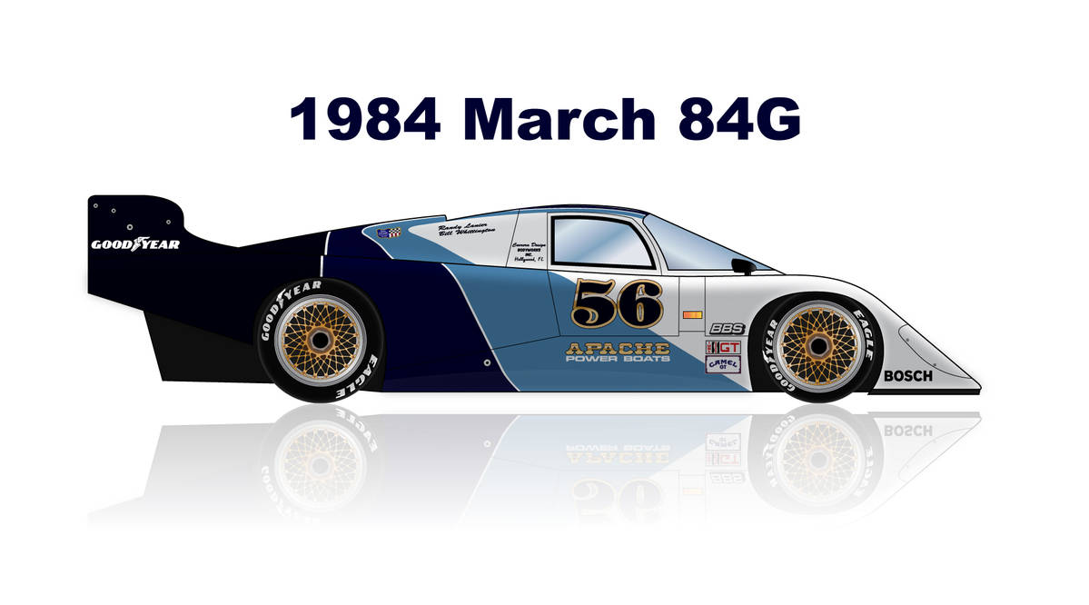 Blue Thunder Racing 1984 March 84G - Blue Thunder Racing by tucker65 on DeviantArt