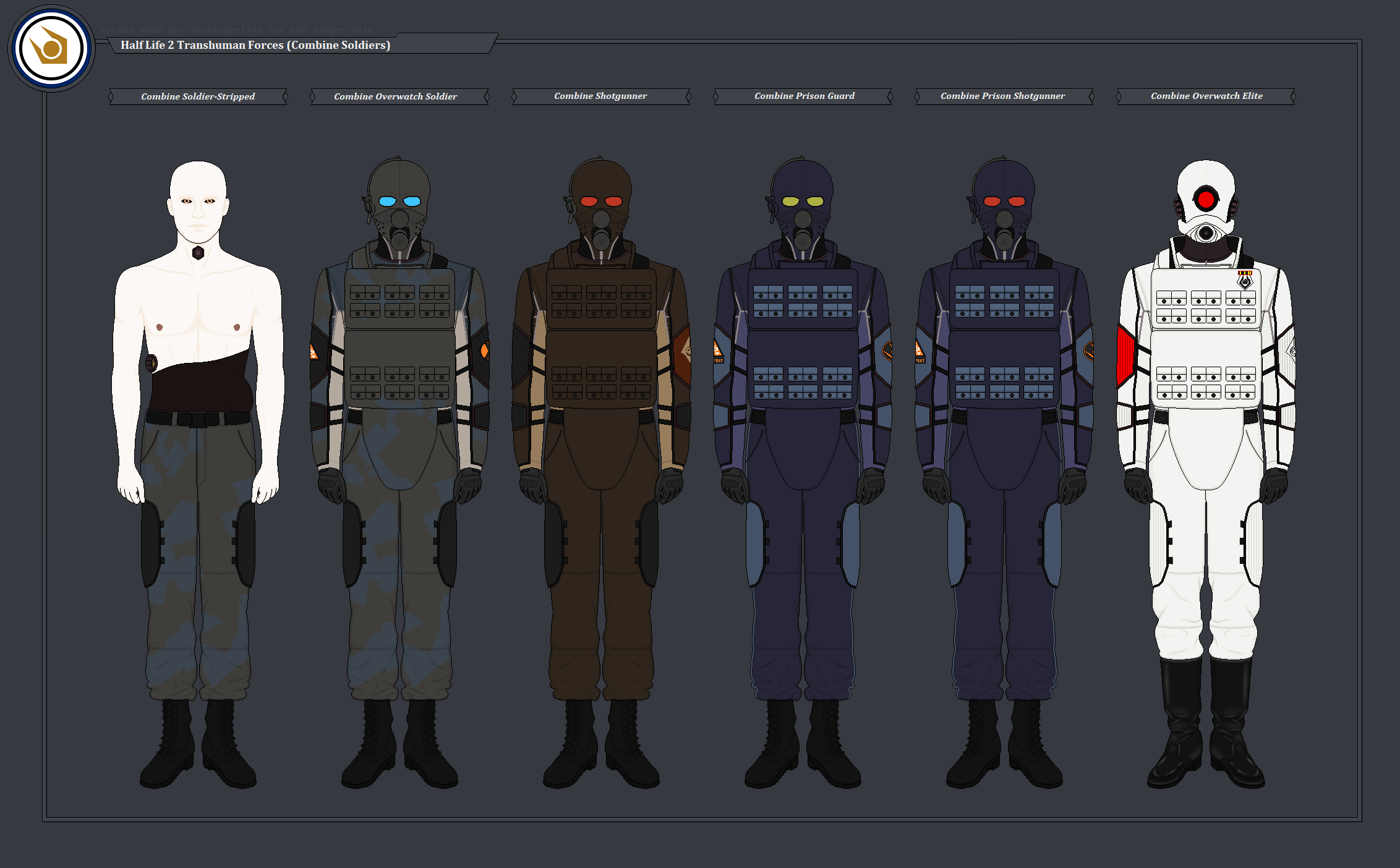 Half life2, Combine Transhuman Soldiers by MRMS2 on DeviantArt