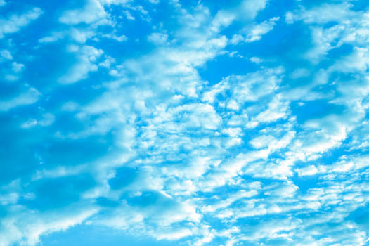 Blue Sky And White Clouds