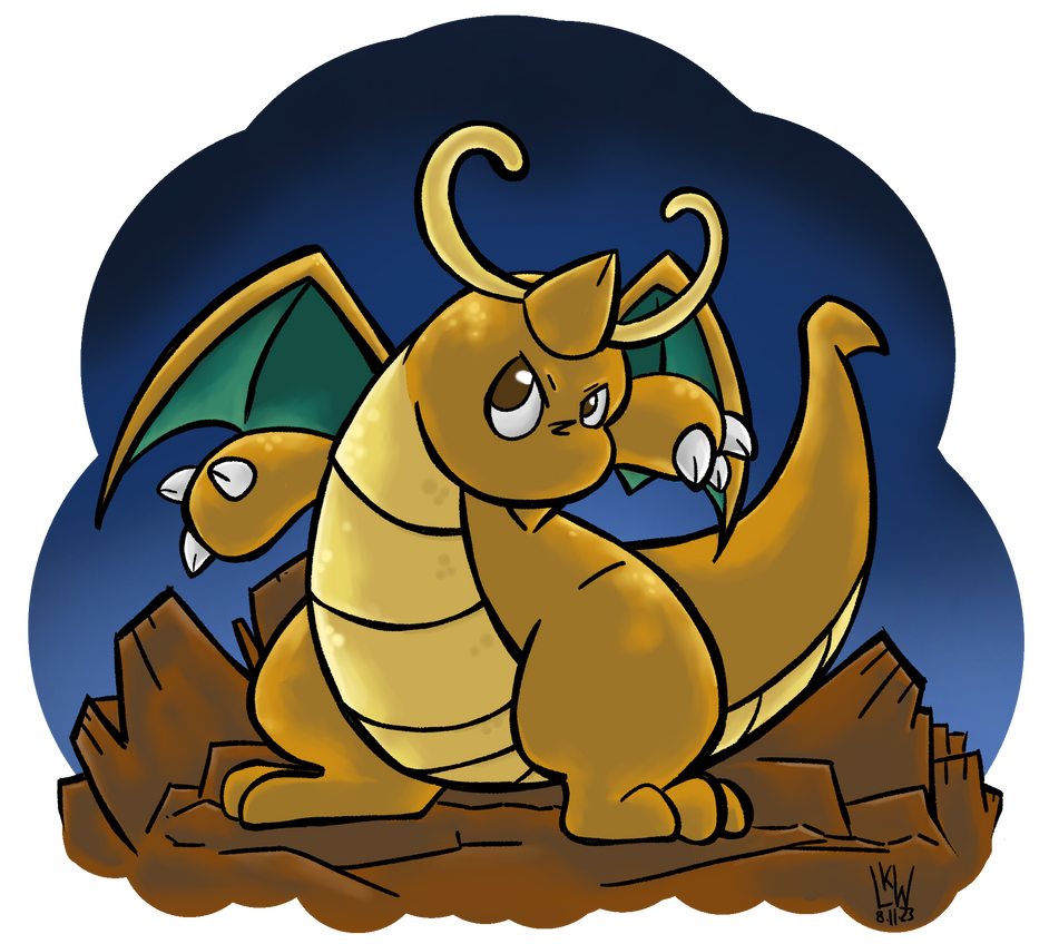 Dragonite by Linda-98 on DeviantArt