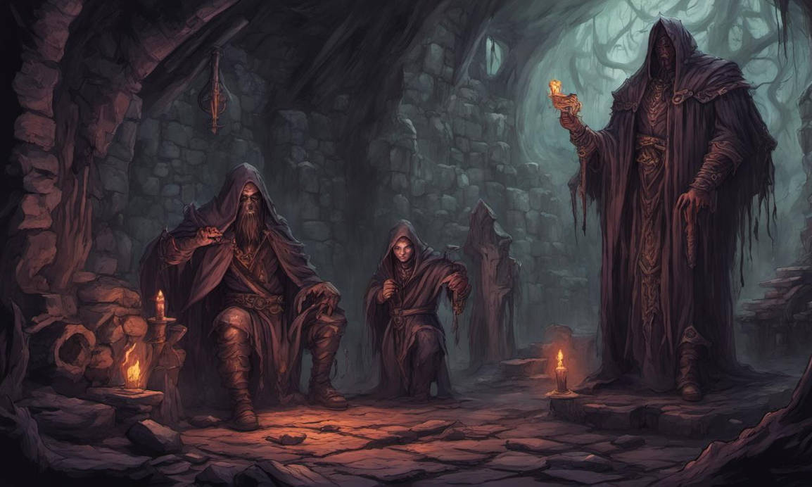 Dark Cultist Lair by elfdame on DeviantArt