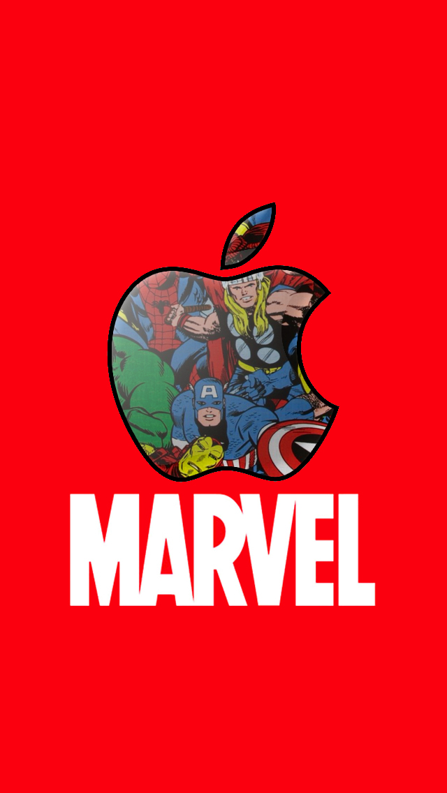 Marvel Apple Iphone 5 Background By Pheksybloo On Deviantart