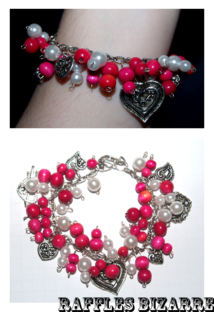 heart charm bracelet