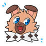 Rockruff Head