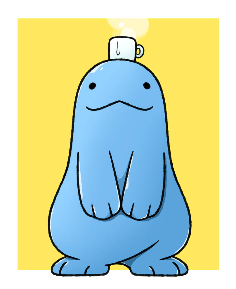 Quegsquire Basic Quagsire by LexisSketches on DeviantArt