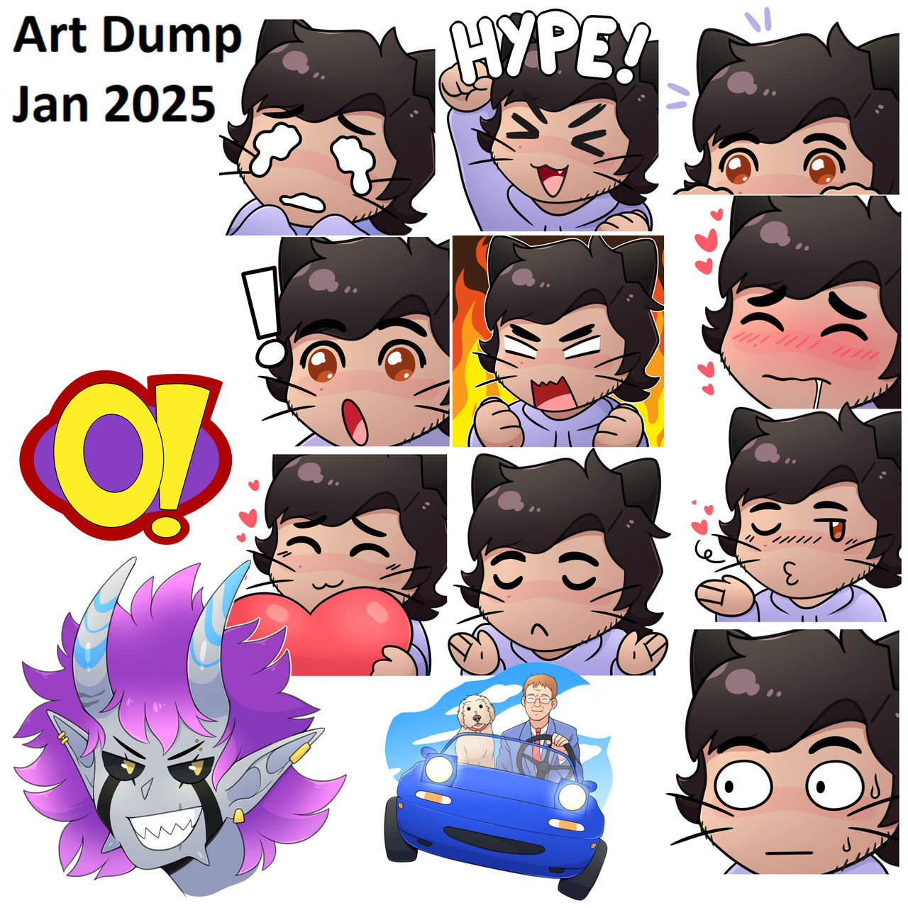 Art Dump Jan 2025