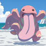 Lickitung TCG Redraw