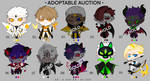[OPEN]ADOPTABLE AUCTION -  CHIBI GANG - by everyday11111