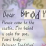 Super Brody 64 Peach's Letter