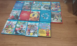 My Wii U Games (Updated 8/13/25)