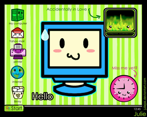 chibi desktop by Juliejxk on DeviantArt