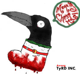 Marry Christmas Crow TyRD INC