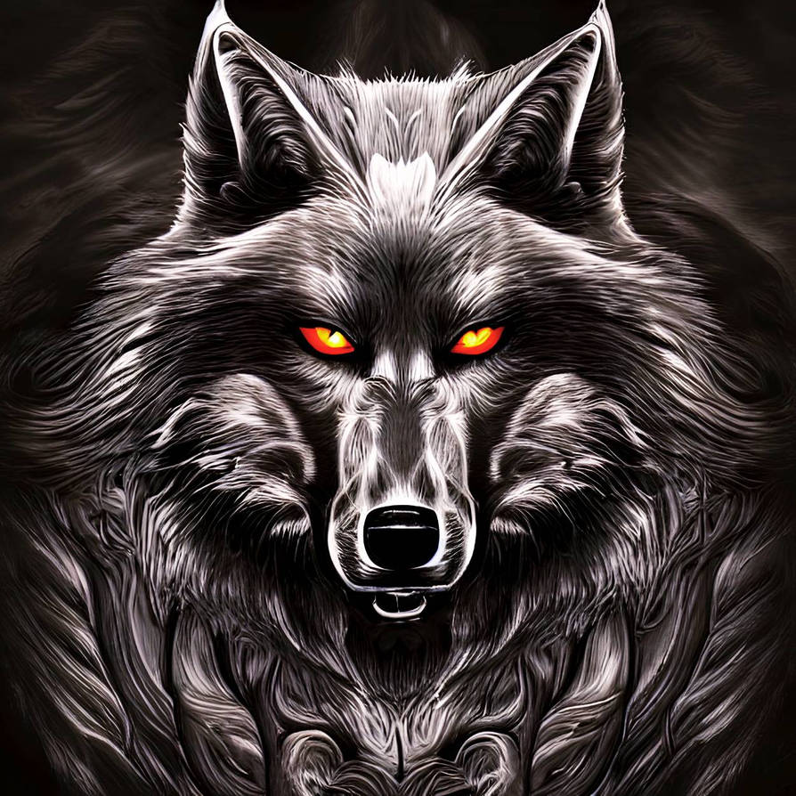 Shadow Wolf Design Shadow wolf by aiworqart on DeviantArt