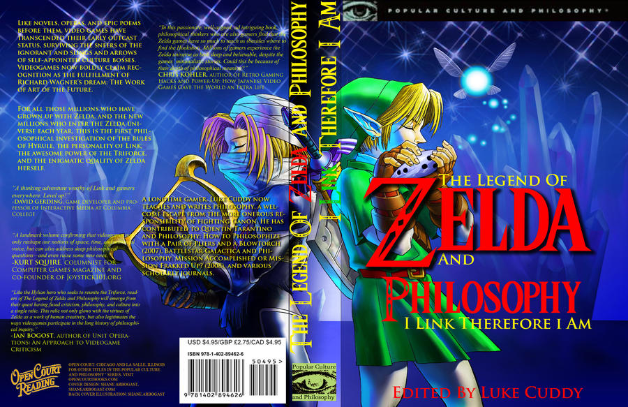 Remake of The legend of zelda and philosophy cover