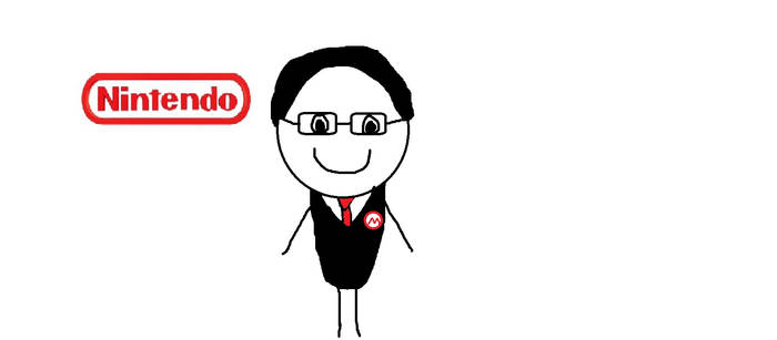 Satoru Iwata portrait.