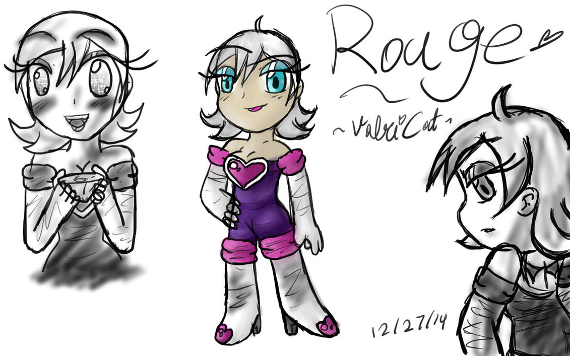 Rouge Human Form by MaD4PLaiD on DeviantArt