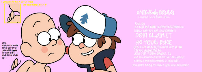 GF Human Base #014 OC x Dipper