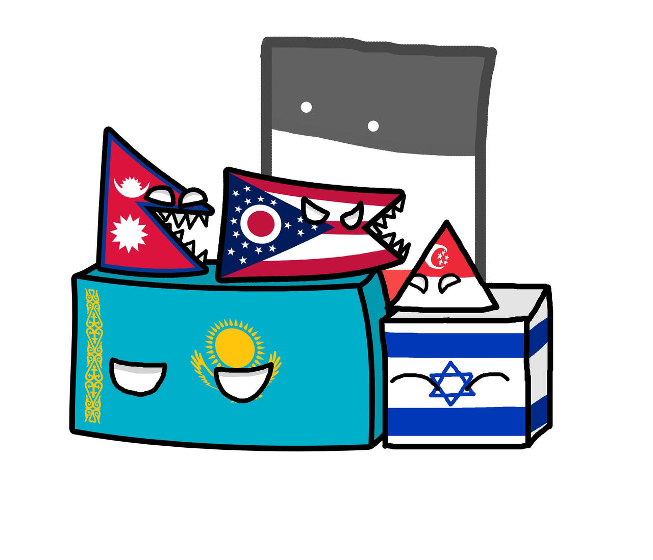 NonBall Shape Countryball Art by MasterMasker on DeviantArt