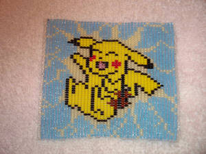 Beaded Pikachu