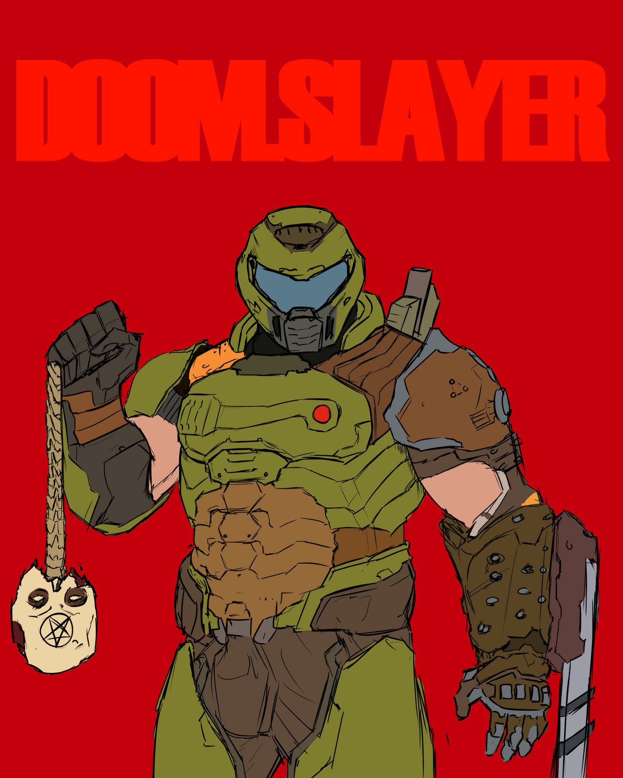 DoomSlayer by ElevateDE on DeviantArt