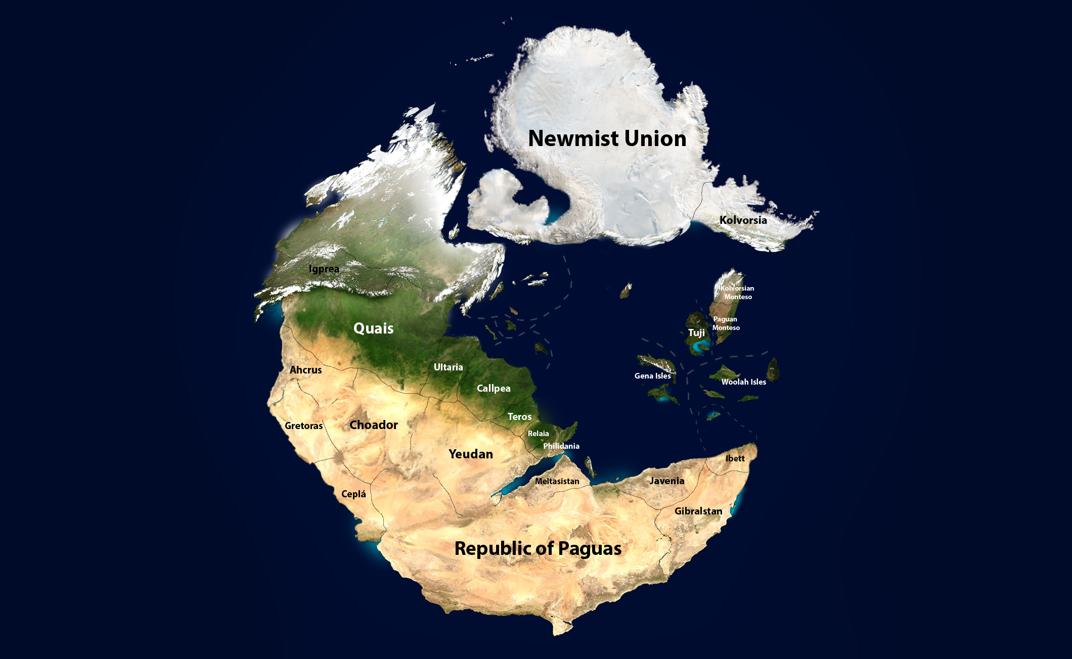 Pangea Political Map pangea-political-map