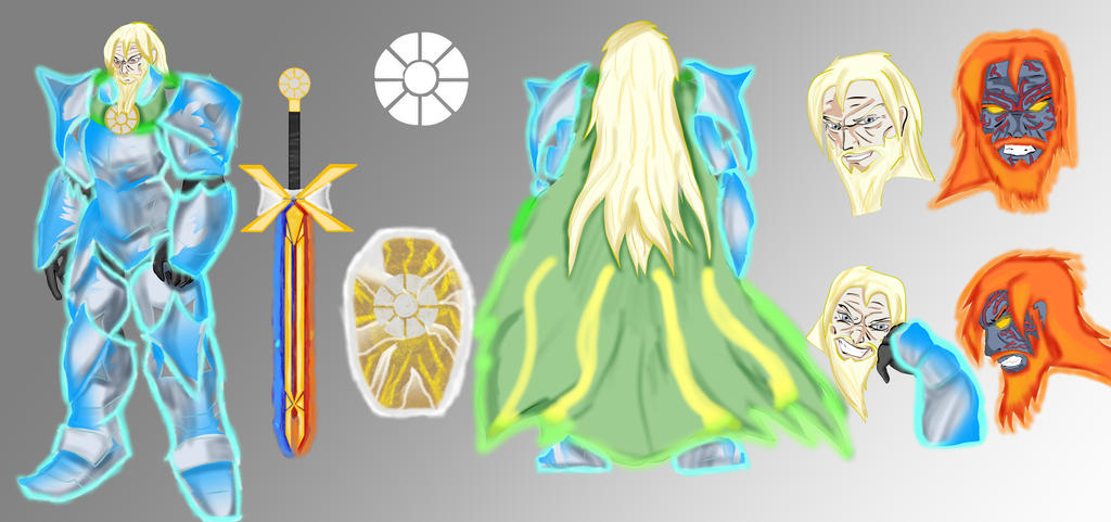 RWBY: The WAR (Concept) Aether Pendragon