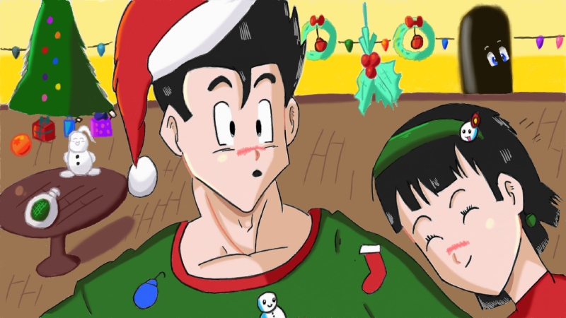 Gohan And Videl Christmas Love