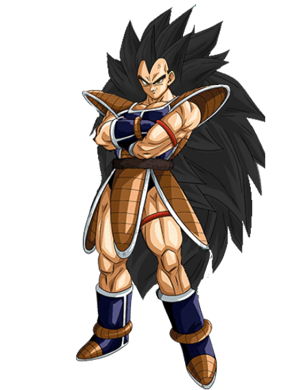 Raditz Scouter Color Raditz (without the scouter) (Ikari) by DragonMazterYT on DeviantArt