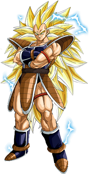 Radditz Good Raditz (without the scouter) (Super Saiyan 2) by DragonMazterYT on ...