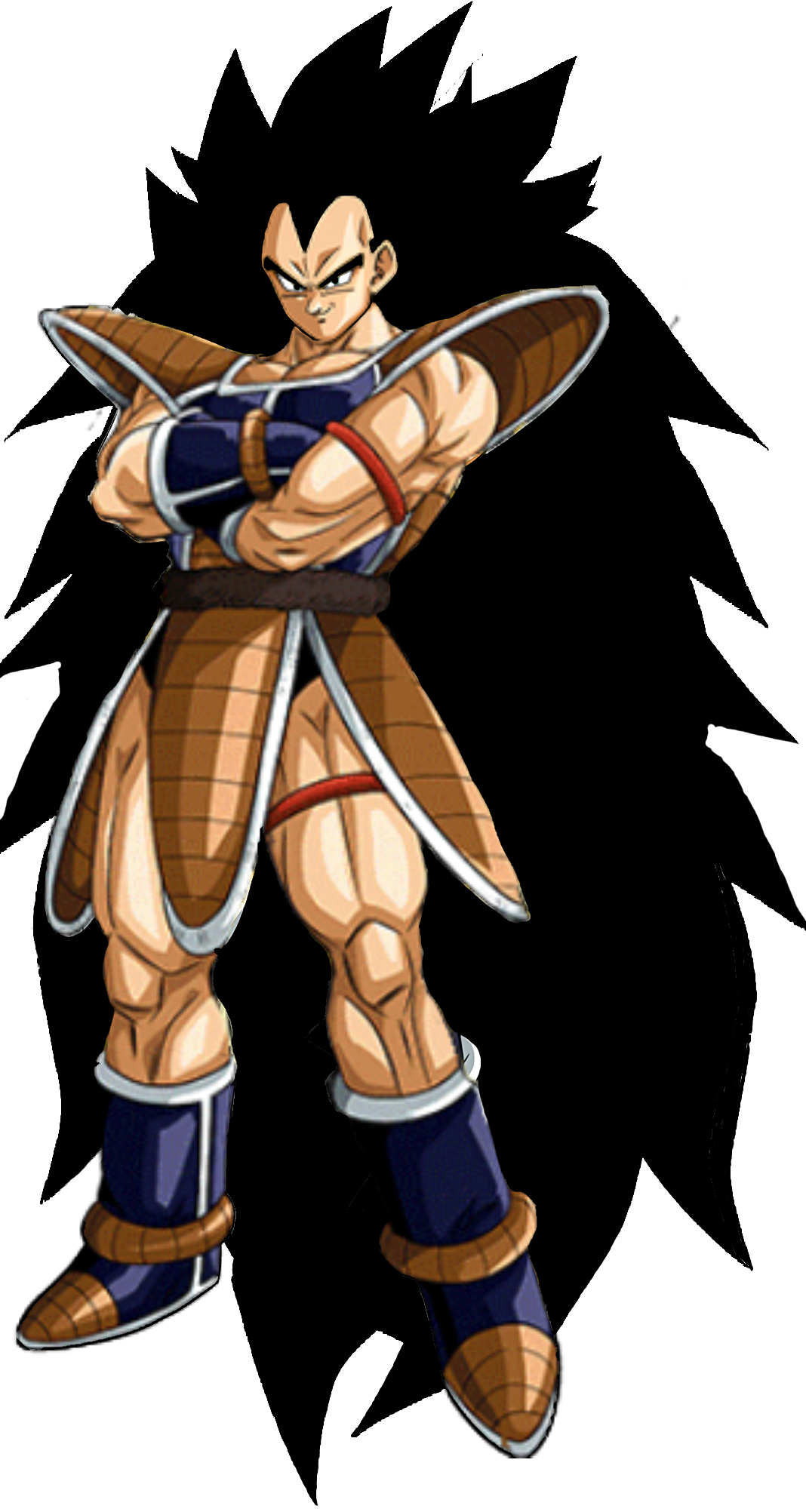 Raditz Scouter Color Raditz (without the scouter) (Evil Saiyan) by DragonMazterYT on DeviantArt