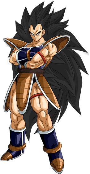 Raditz Scouter Color Raditz (without a scouter) (Ultimate) by DragonMazterYT on DeviantArt