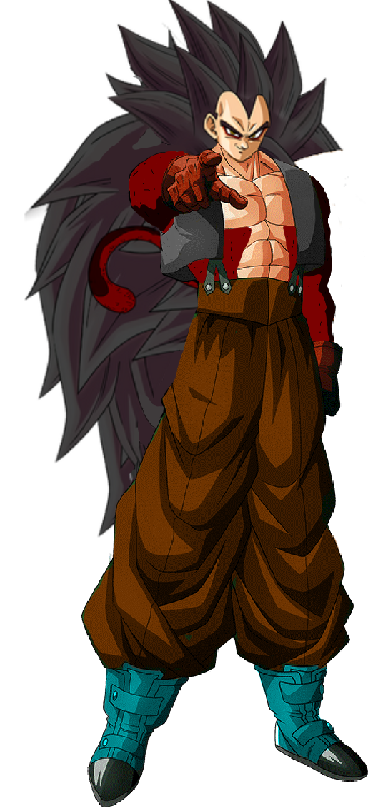 Android 15 (Raditz) (Super Saiyan 4) (2) by DragonMazterYT on DeviantArt