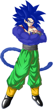 Goku Super Saiyan Blue Evolution 4 (Crane) by DragonMazterYT on DeviantArt